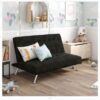 Futon Sofa pequeño Color Negro