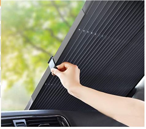 Parasol Retráctil Universal para para parabrisas de automóvil - Marca Le Remio