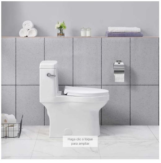 Taza para baño de una sola pieza Marca Ove Decors - Imagen 2