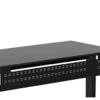 Bandeja para gestion de cables en escritorios Color Negro  de 48"
