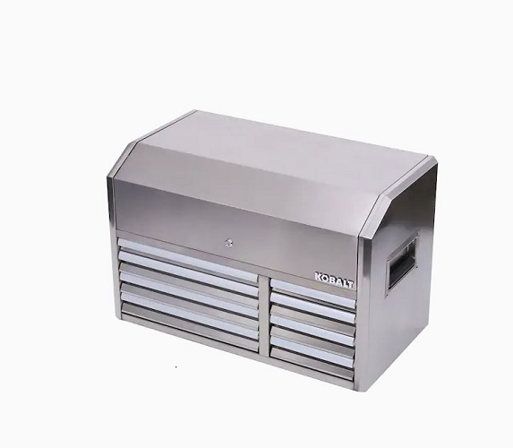 Caja De Herramientas De Acero Inoxidable Con 8 Cajones de 41 x 26,1 Pulgadas - Marca Kobalt - Imagen 3