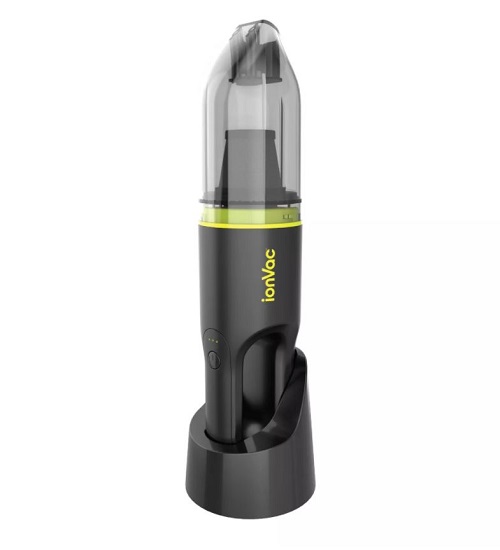 Aspiradora De Mano Inalámbrica Gris Con Verde - Marca Tzumi Ion Vac - Imagen 3