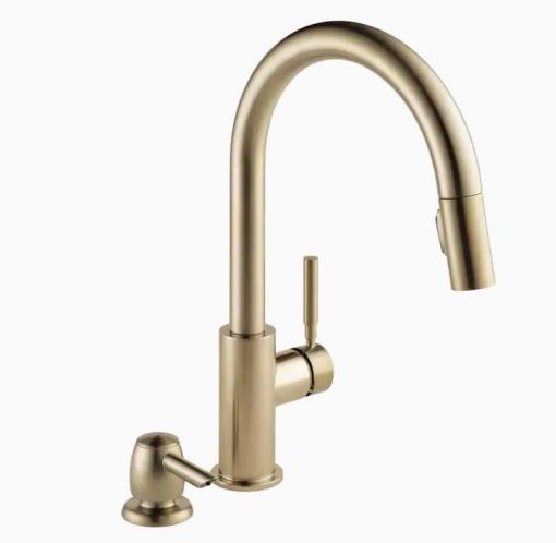 Grifo Para Cocina Color Bronce Champán – Marca Delta – Segunda que Barato