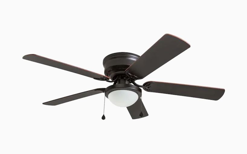 Ventilador De Techo 52 pulgadas Con Acabado De Bronce - Marca Harbor Breeze