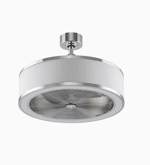 Ventilador de techo interior cromado LED de 23 pulgadas Fanimation