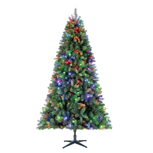 Árbol de Navidad De 7.5 Con Luces Multicolor - Marca Holiday Time