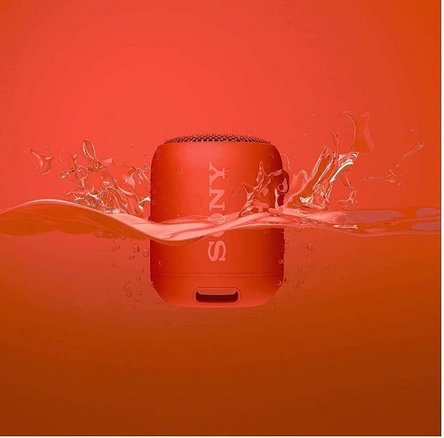 Bocina bluetooth portátil rojo marca Sony SRS-XB12 - Imagen 4