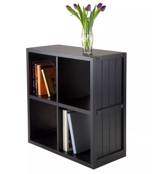 Estante Negro De 27' 2x2 - Marca Winsome - Imagen 3