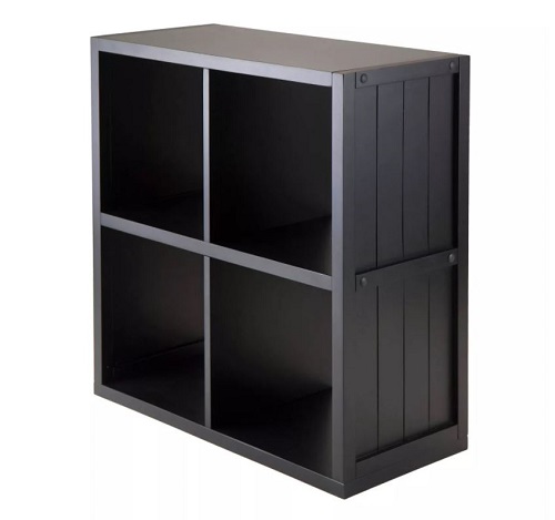 Estante Negro De 27' 2x2 - Marca Winsome - Imagen 2