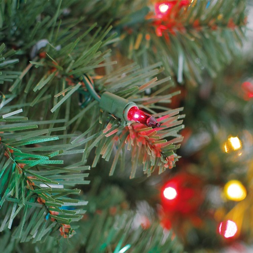 Árbol de Navidad De 6.5ft Con Luces Multicolor - Marca Holiday Time - Imagen 3