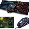 Combo De Mouse Y Teclado Gamer Con RBG - Modelo K-13