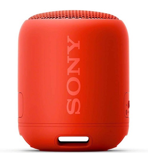 Bocina bluetooth portátil rojo marca Sony SRS-XB12