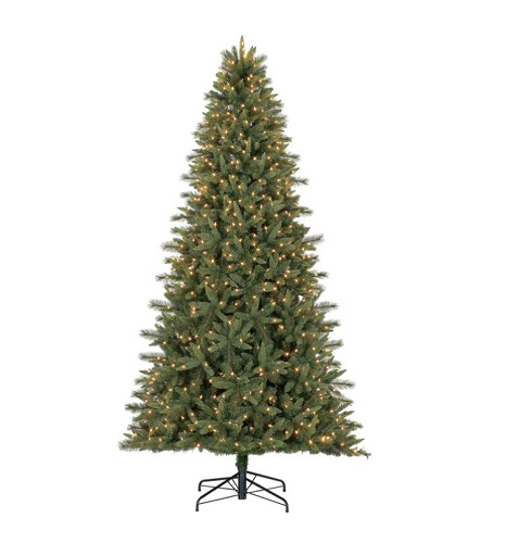 Árbol de Navidad De 9ft Con Luces Claras - Marca MembersMark
