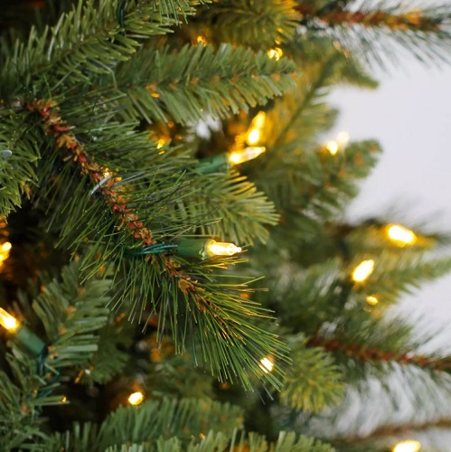 Árbol de Navidad De 9ft Con Luces Claras - Marca MembersMark - Imagen 3