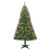 Árbol de Navidad De 6.5ft Con Luces Multicolor - Marca Holiday Time