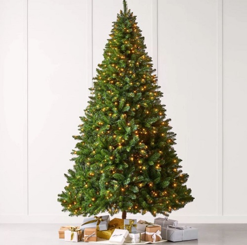 Árbol De Navidad De 9ft Con luces - Marca Wondershop