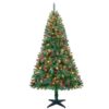 Árbol de Navidad De 6.5ft Con Luces Multicolor - Marca Holiday Time