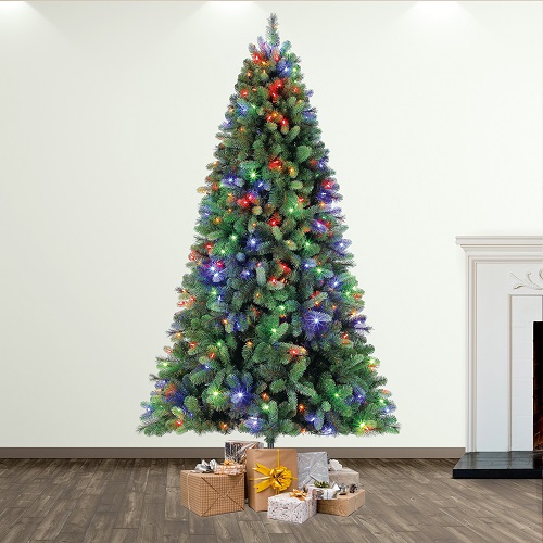 Árbol de Navidad De 7.5 Con Luces Multicolor - Marca Holiday Time - Imagen 3