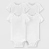 Pañaleros para bebé De 4 Piezas - Marca Carter's White