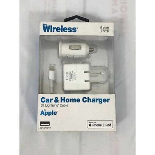 Cargador de Iphone para casa y carro- Just Wireless