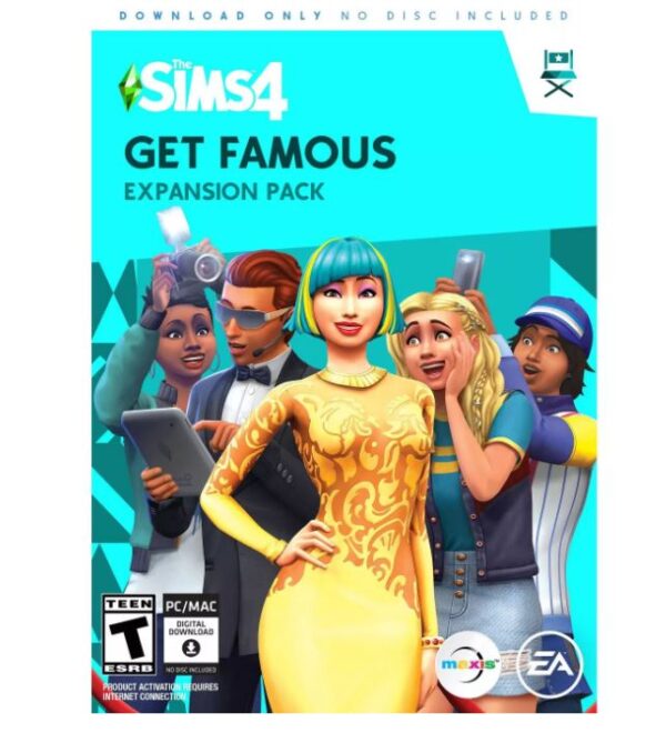 Los Sims 4: Paquete de extensión Get Famous, para PC