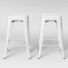 Juego de 2 Taburetes Con Altura De 24" - Marca Threshold