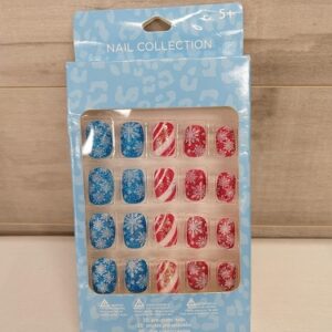 Uñas Postizas Navideñas - Marca Nail Collection