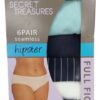 5 Panties de Dama "Hipster" Talla 0X/10 Marca Secret Treasures