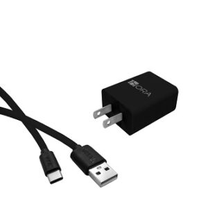 Alternative view of Combo de Cargador Negro Tipo C - Marca 1 Hora