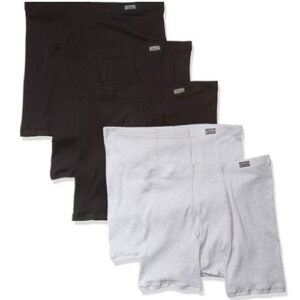 paquete de 5 boxers para caballero talla XL marca Hanes