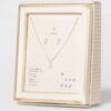 Conjunto De Aretes Con Cadena "Letra J" Bañado en Plata - Marca A New Day