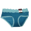 Calzon para dama color azul turquesa talla L/G marca No Boundaries