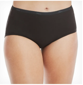 Paquete de 10 panties para dama talla 6 marca Hanes