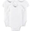 3 camisetas pañaleras Talla 3-6M Marca Child of mine By Carter's