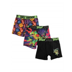 3 boxers para niño talla 8M de las tortugas ninja