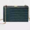 Mini clutch con cierre de hebilla Marca A New Day