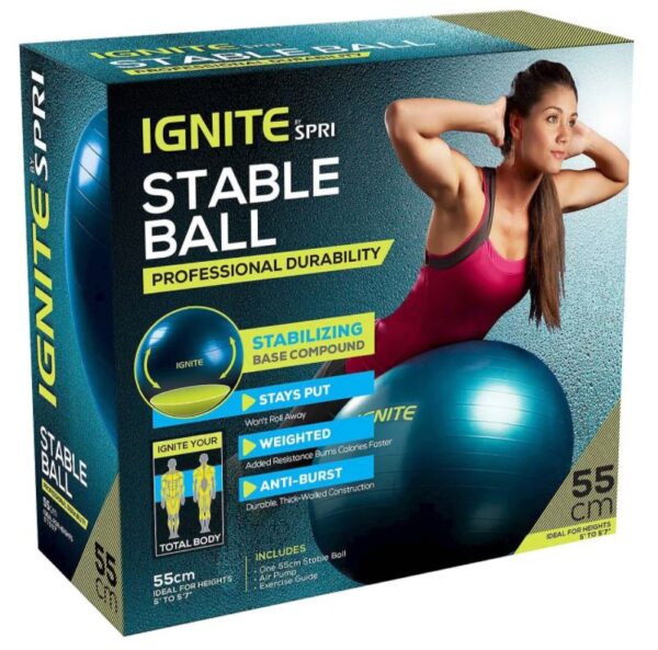 Pelota para ejercicio Marca Ignite by Stable