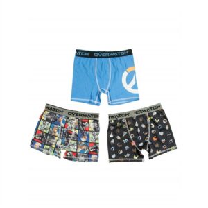 Paquete de 3 boxers para niño de Overwatch talla 4XS
