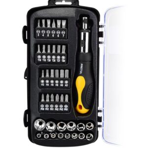 Alternative view of Kit de 39 piezas con desarmador tipo matraca Marca Pretul