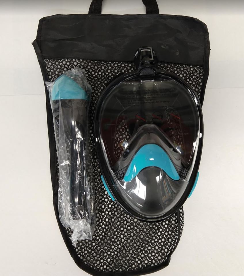 Máscara de cara completa para Snorkel Talla L/XL