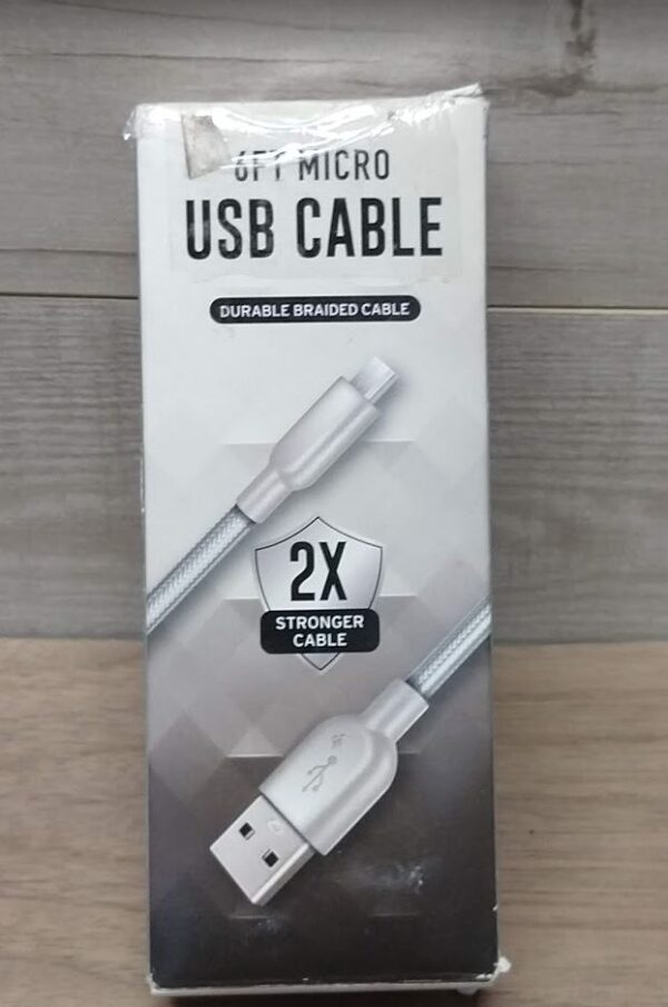 Cable USB De 6 pies, Uso Rudo