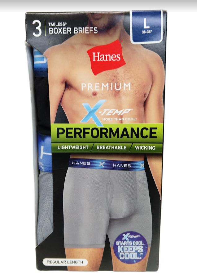 Hanes Calzoncillos Hombre Originales Boxer Briefs 10-Pack Hanes