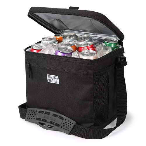 Hielera portátil de mano con revestimiento marca Fulton Bag - Imagen 2