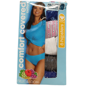 Alternative view of Paquete de 5 panties para dama talla 7/L marca Fruit of the Loom