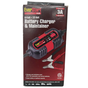 Cargador y mantenedor de batería de 12V marca Everstart