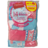 12 calzones para niña talla 10 marca Hanes