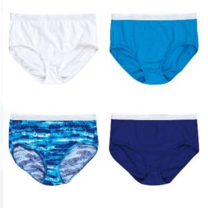 4 Calzones corte Brief Talla Marca Hanes
