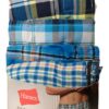 Bóxer de tejido elástico Talla XL para caballero Marca Hanes
