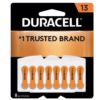 8 pilas Tamaño 13 Marca Duracell