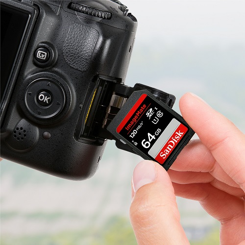 Tarjeta de memoria SD de 64 GB-120 MB marca SanDisk - Imagen 2